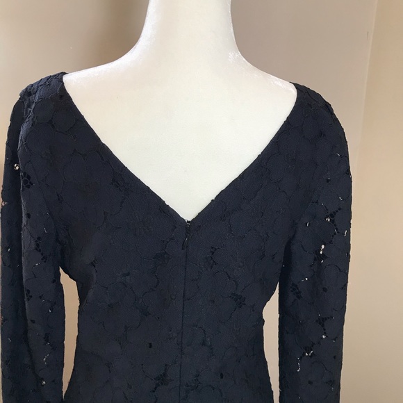 DVF  Black Lace Dress - Picture 3 of 7